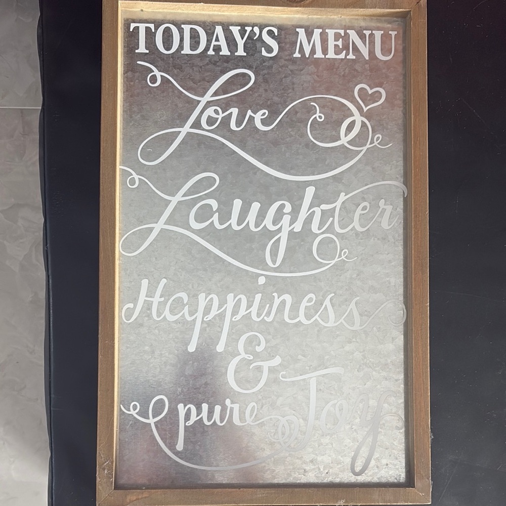 Gold Framed Inspirational Wall Art